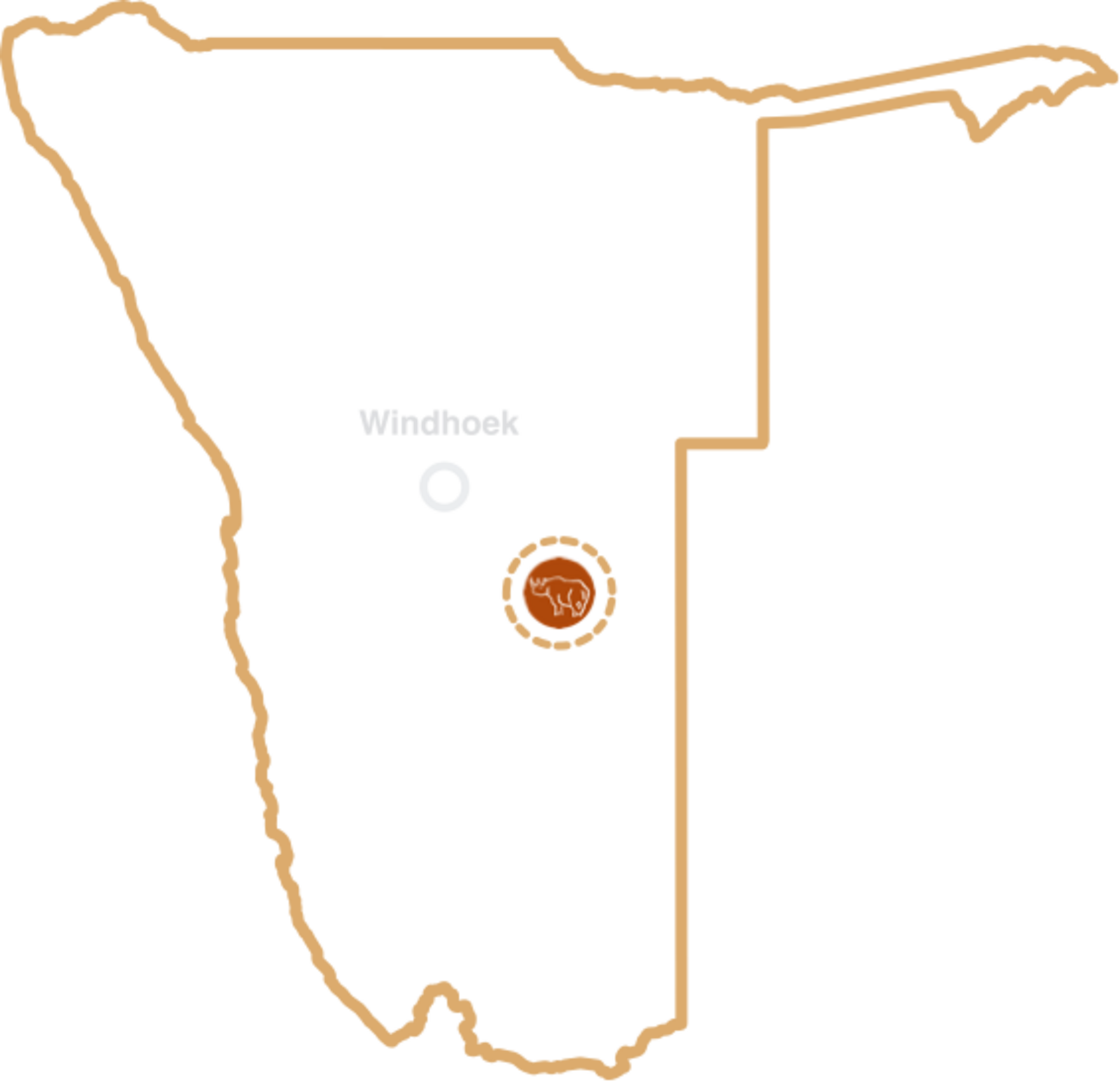Kuzikus position auf der Karte