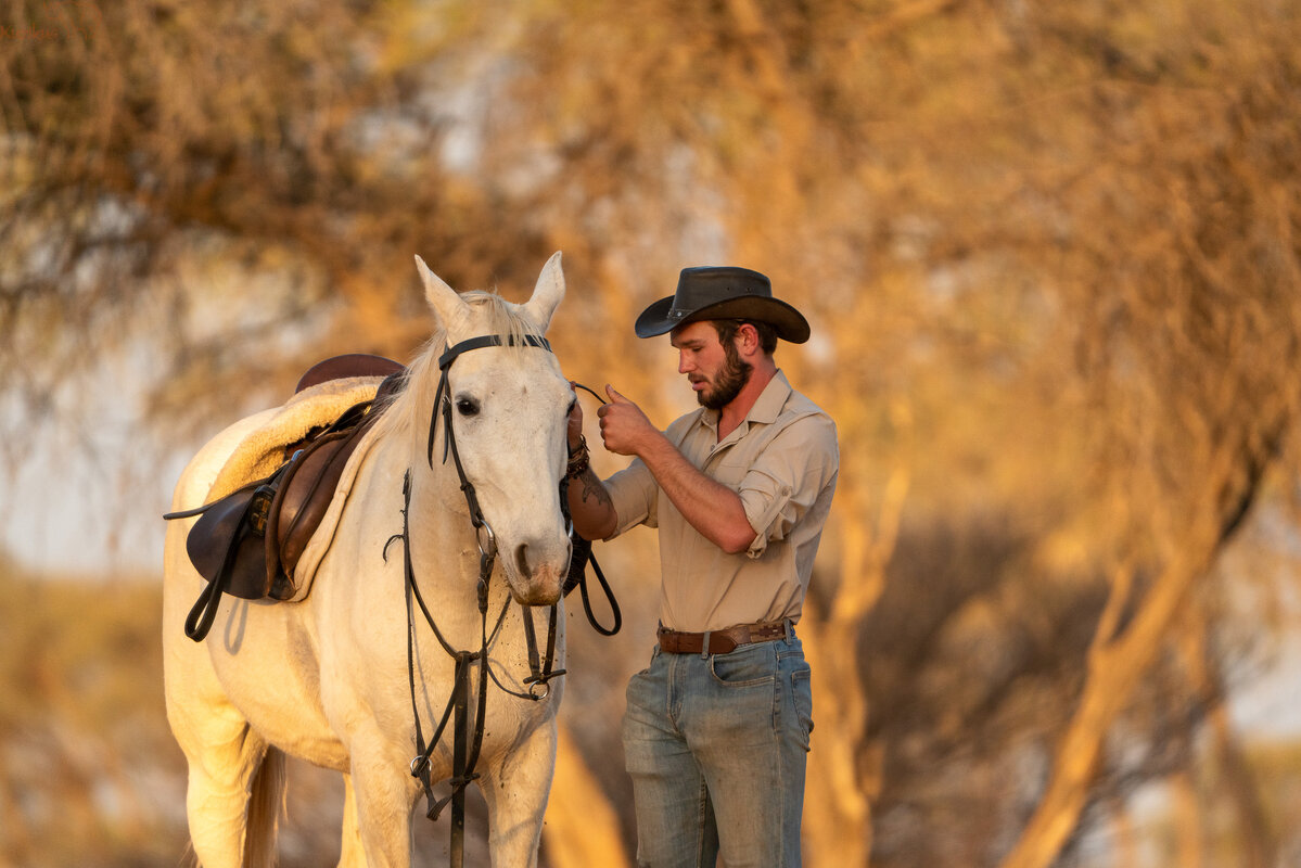 Tacking down in the Savanna 