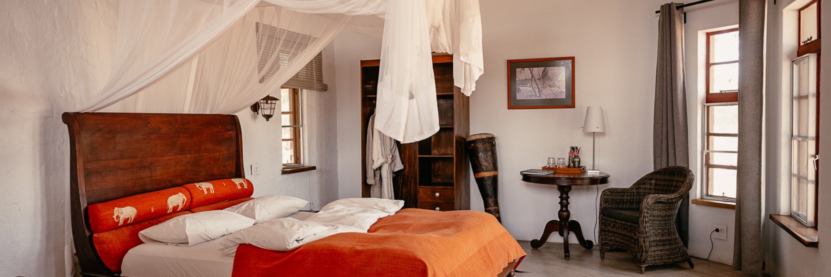 Kuzikus G&auml;stefarm Namibia, Lodgezimmer Namibia