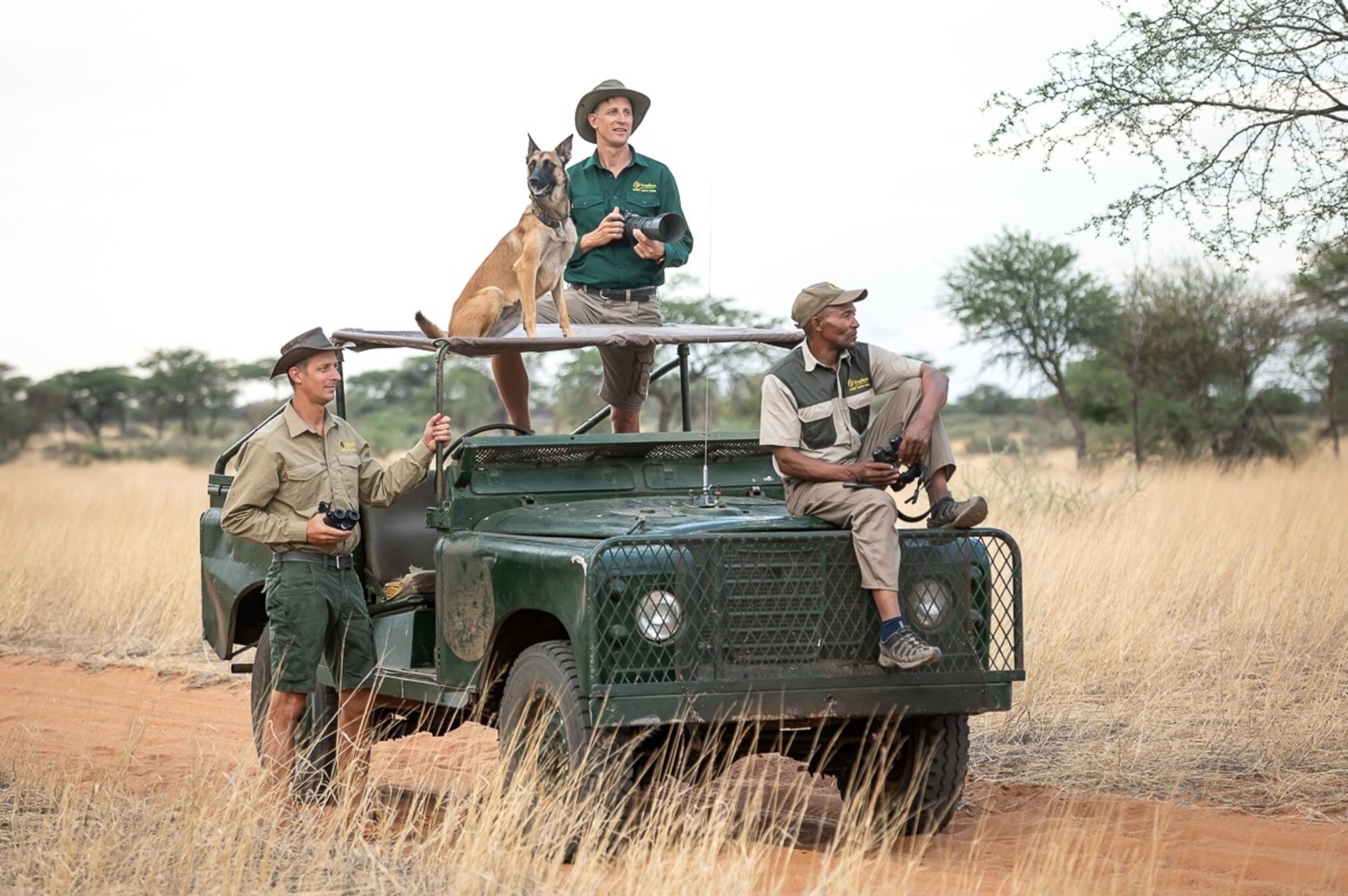 Naturschutzgebiet Kalahari Namibia auf Kuzikus