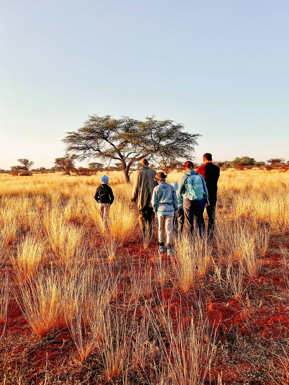 Wandern Kuzikus Wildlife Reserve & Astro G&auml;stefarm Kalahari Namibia