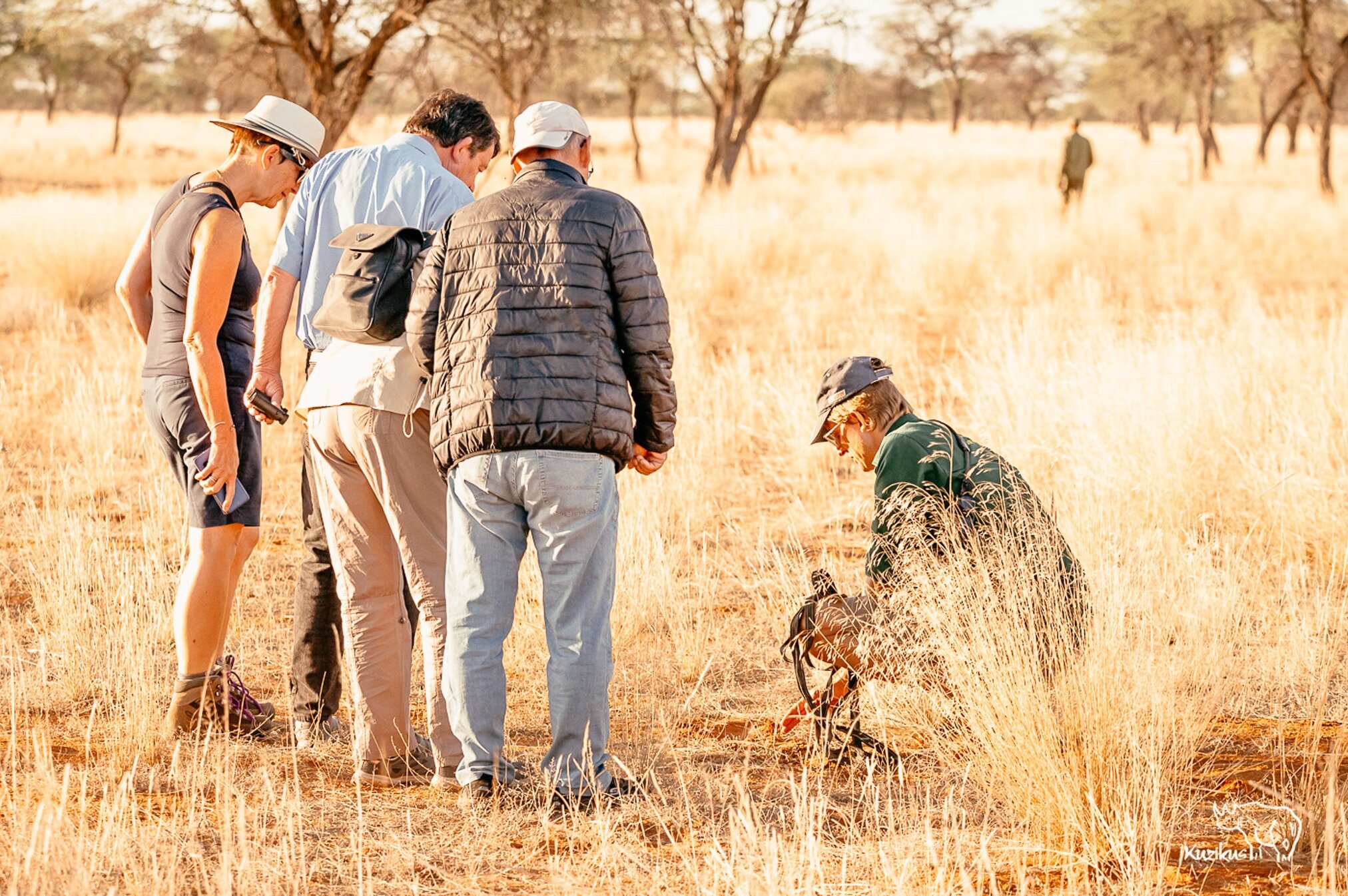 Biologe Fritz Reinhard Einblicke &Ouml;kosystem Kuzikus Wildlife Reserve & Astro G&auml;stefarm Kalahari Namibia