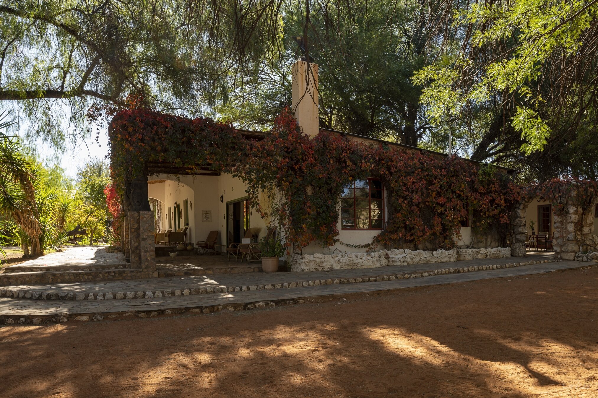 Kuzikus G&auml;stefarm Kalahari Namibia