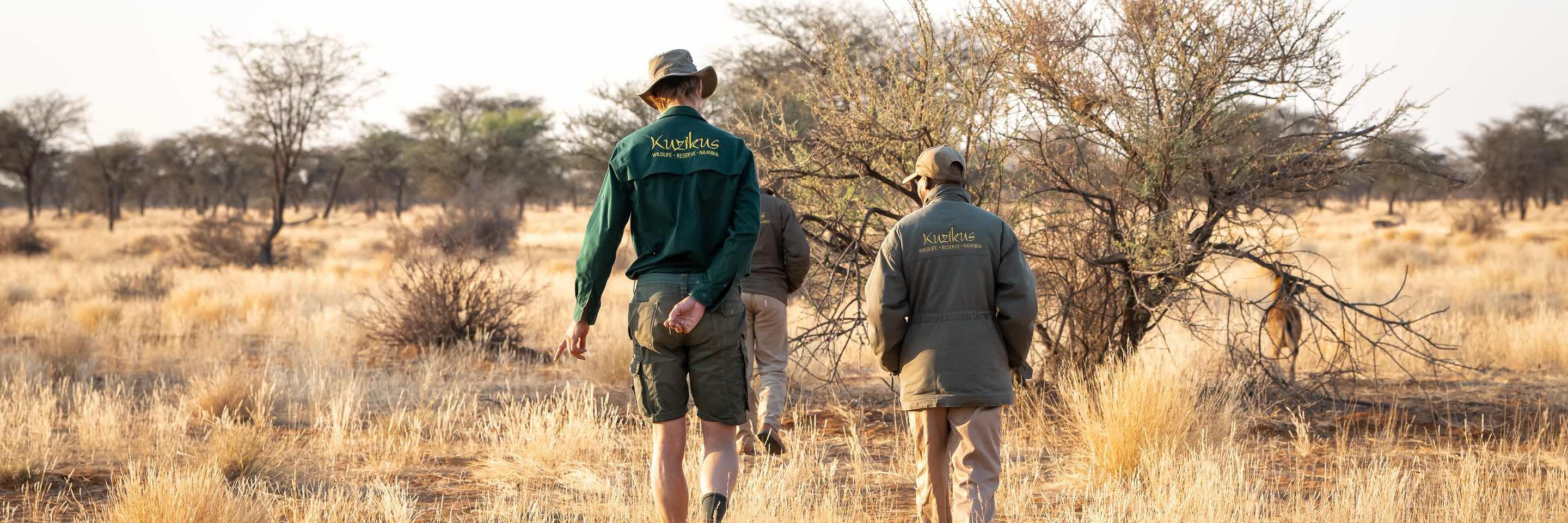 Nashornschutz Kuzikus Wildlife Reserve Kalahari Namibia